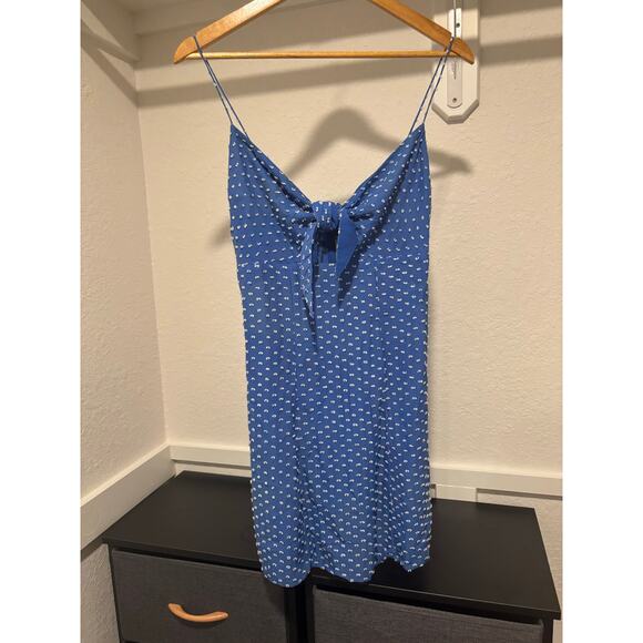 ALICE + OLIVIA Y2K Polka-Dot Silk-Blend Mini Dress Sz 2 (XS) - Picture 5 of 7